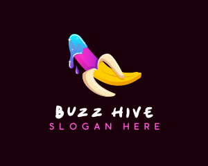 Erotic Banana Lube logo design