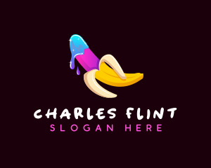 Erotic Banana Lube logo design