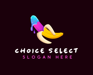 Erotic Banana Lube logo design