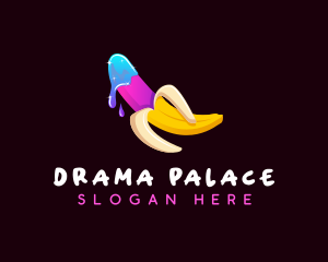 Erotic Banana Lube logo design