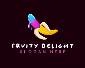 Erotic Banana Lube logo design