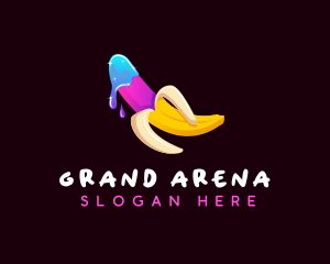 Erotic Banana Lube logo design