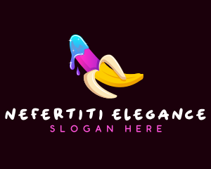 Erotic Banana Lube logo design