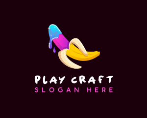 Erotic Banana Lube logo design