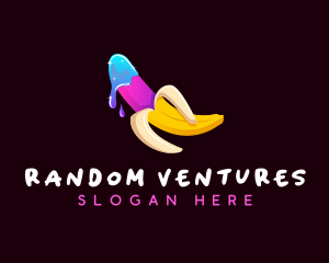 Erotic Banana Lube logo design