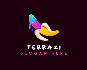 Erotic Banana Lube logo design