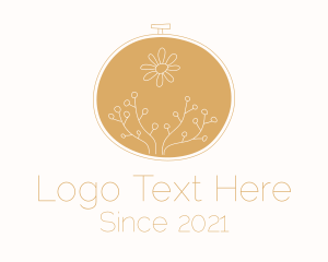 Golden - Gold Ornamental Embroidery logo design