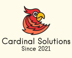 Cardinal - Parrot Bird Wildlife logo design