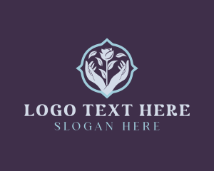 Yogi - Rose Flower Boutique logo design