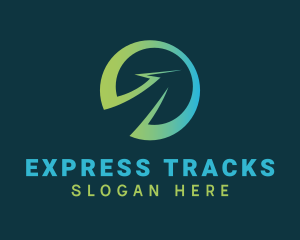 Arrow Shipment Express logo design