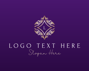Premium - Elegant Floral Boutique logo design