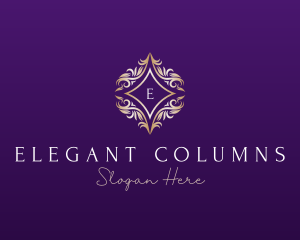 Elegant Floral Boutique logo design