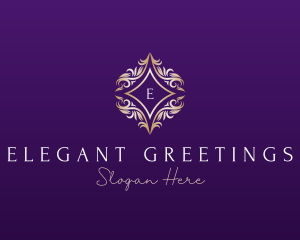 Elegant Floral Boutique logo design