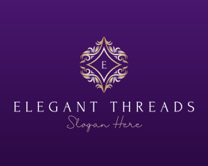 Elegant Floral Boutique logo design