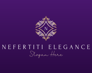 Elegant Floral Boutique logo design