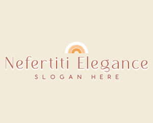 Elegant Rainbow Brand logo design