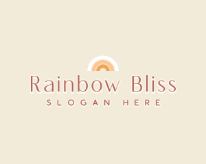 Elegant Rainbow Brand logo design