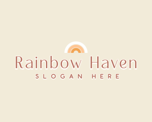 Elegant Rainbow Brand logo design