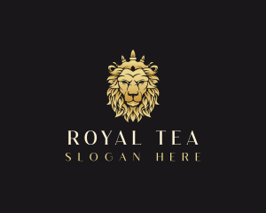 Royal Crown Lion logo design