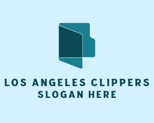 File Folder Document  Logo