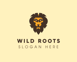 Furious Wild Lion logo design