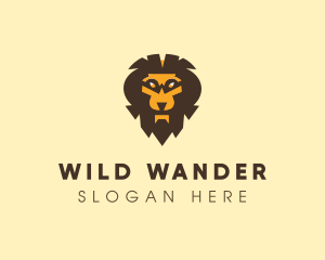 Furious Wild Lion logo design