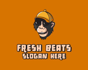 Hip Hop - Hip Hop Cool Monkey logo design