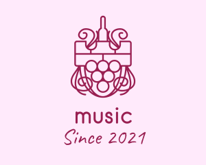 Liqueur - Wine Tower Shield logo design