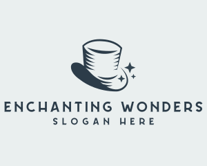 Magician - Top Hat Magician logo design