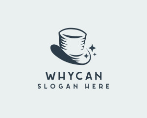 Attire - Top Hat Magician logo design