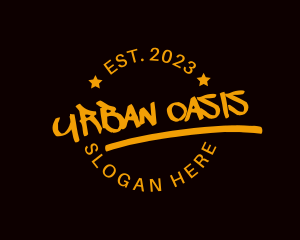 Downtown - Grunge Urban Brand logo design