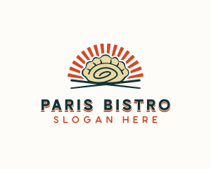 Gyoza Restaurant Dining logo design