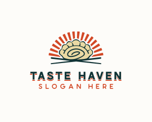 Gyoza Restaurant Dining logo design