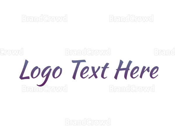 Generic Casual Handwriting Logo