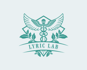 Caduceus Medical Syringe logo design