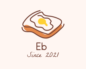 Doodle - French Egg Toast logo design