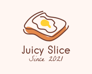 French Egg Toast  logo design