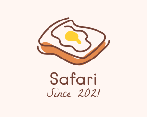 Diner - French Egg Toast logo design