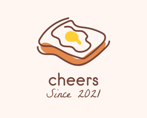 Doodle - French Egg Toast logo design