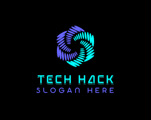 Tech Cyber Software logo design