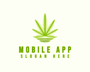 Medical Cannabis Leaf Logo