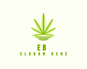 Natural - Medical Cannabis Leaf logo design