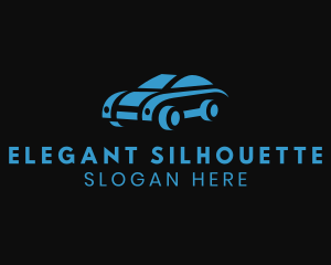 Car Silhouette Transport logo design