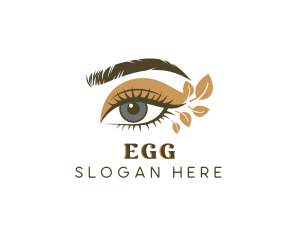 Organic Beauty Eyelash Logo