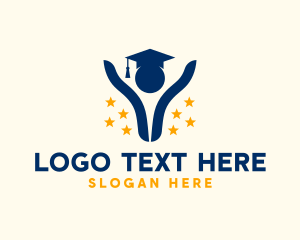 Scholarship - Graduation Star Academic logo design