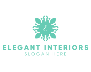 Floral Luxury Decoration logo design