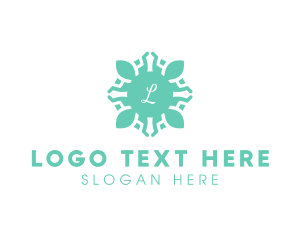 Pattern - Floral Luxury Decoration logo design