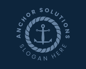 Sailor Anchor Marine logo design