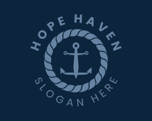 Ocean - Sailor Anchor Marine logo design