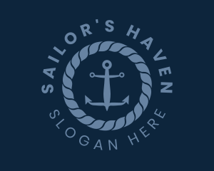 Sailor Anchor Marine logo design